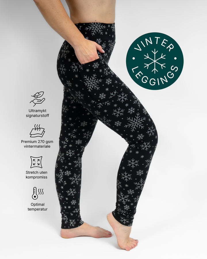 Aya Arctic Reflective Winter Leggings