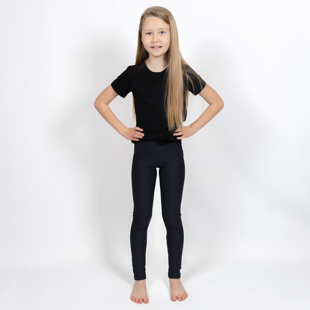 Black Kids' Leggings
