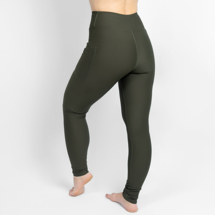 Signature Deep Olive Leggings