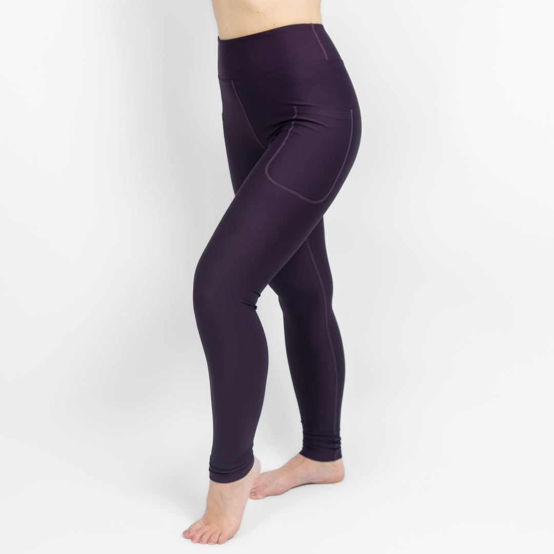 Signature Deep Plum Leggings