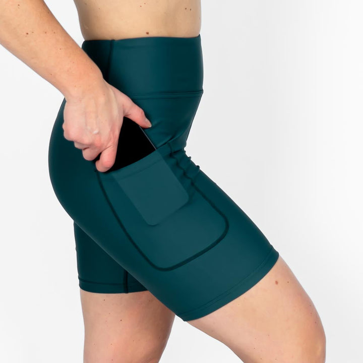 Signature Deep Teal Shorts