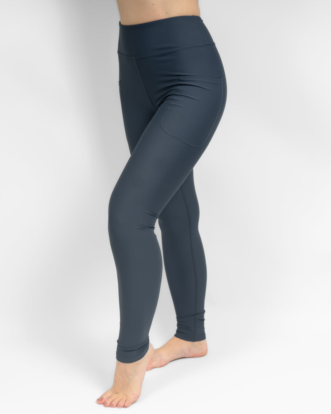 Signature Dusty Blue Leggings