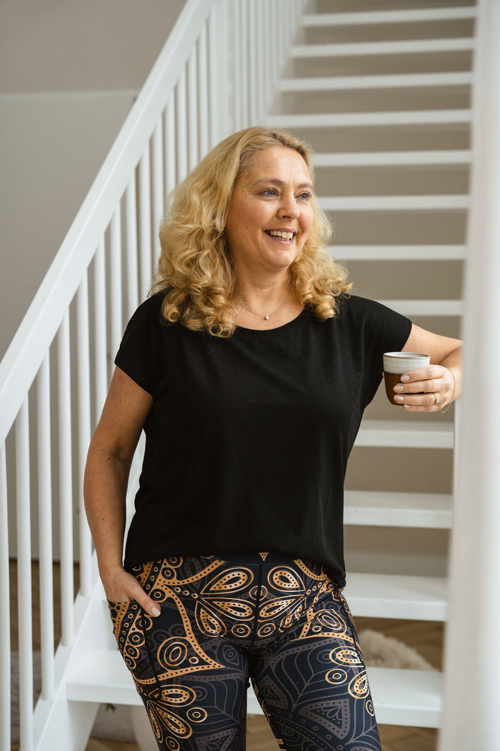 Signature Golden Mandala Leggings