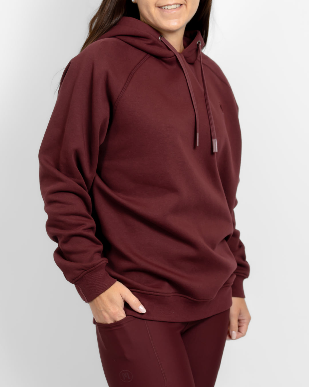 Ida Classic Deep Bordeaux Hoodie