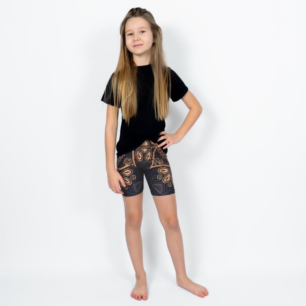 Golden Mandala Kids' Shorts