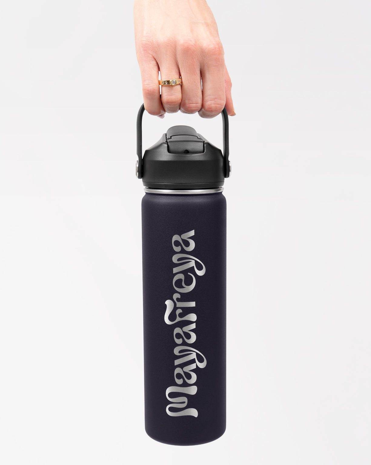 Luna Deep Blue Water Bottle 650ml