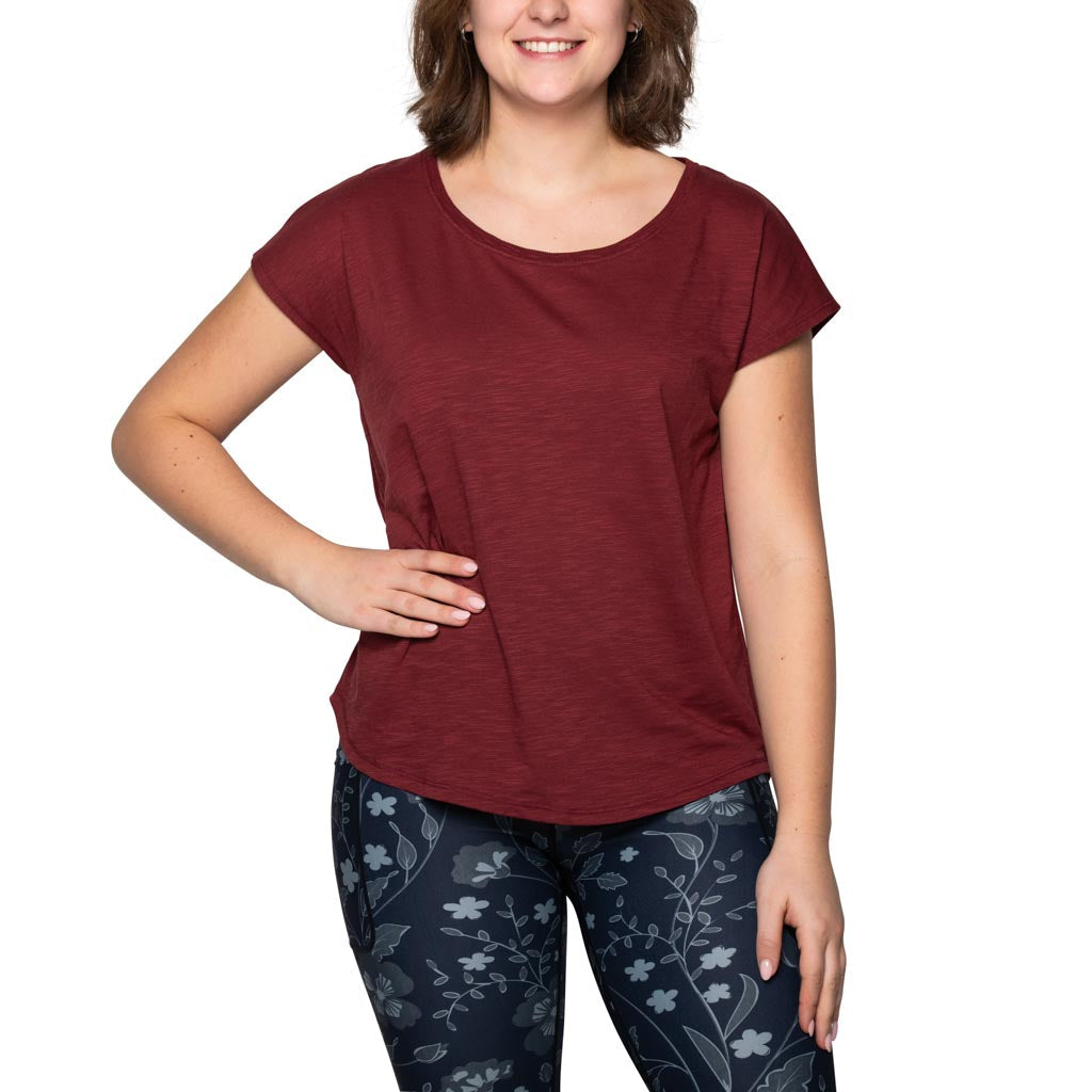 Marley Relaxed Bordeaux T-Shirt