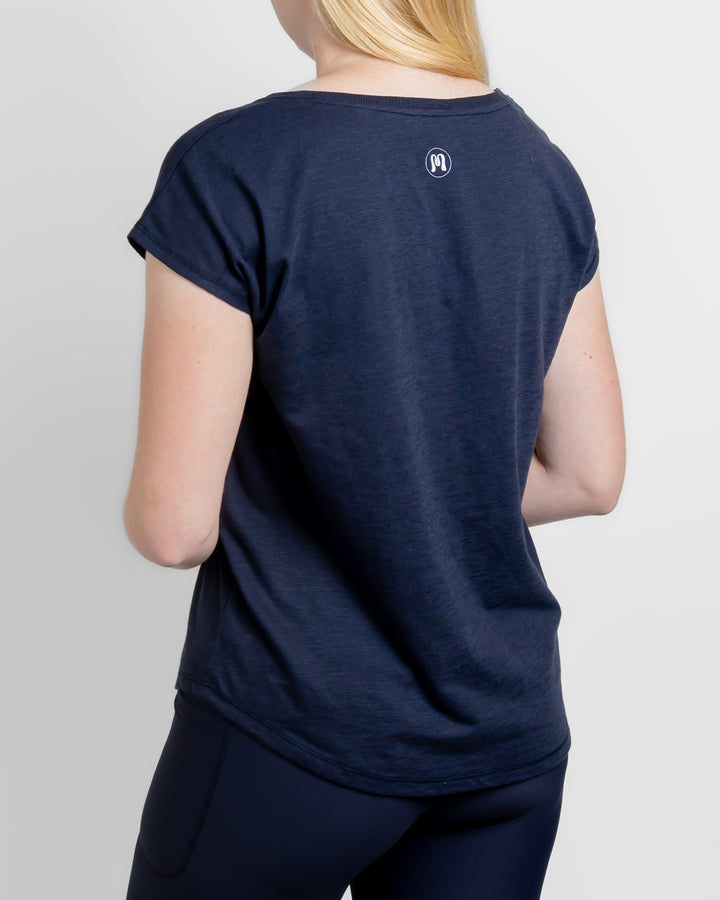 Marley Relaxed Deep Blue T-Shirt