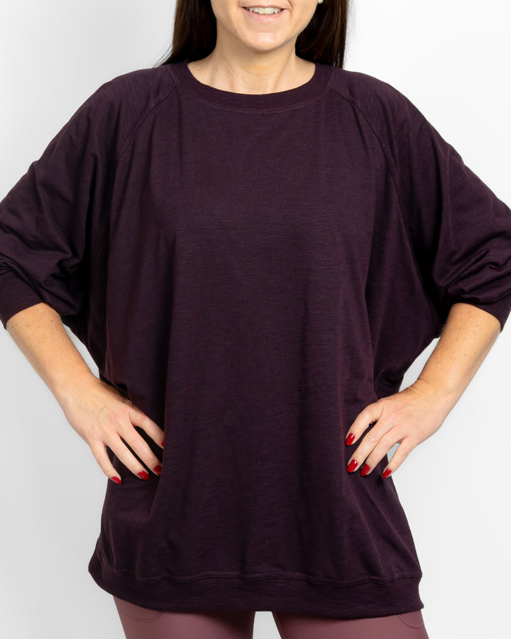 Marley Relaxed Deep Plum Shirt