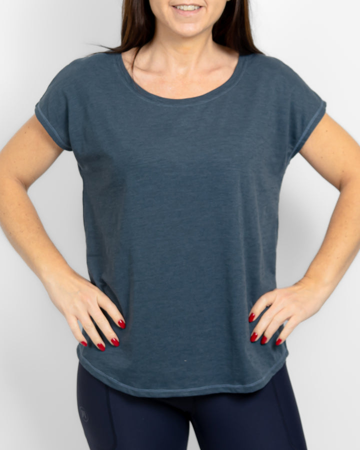 Marley Relaxed Dusty Blue T-Shirt