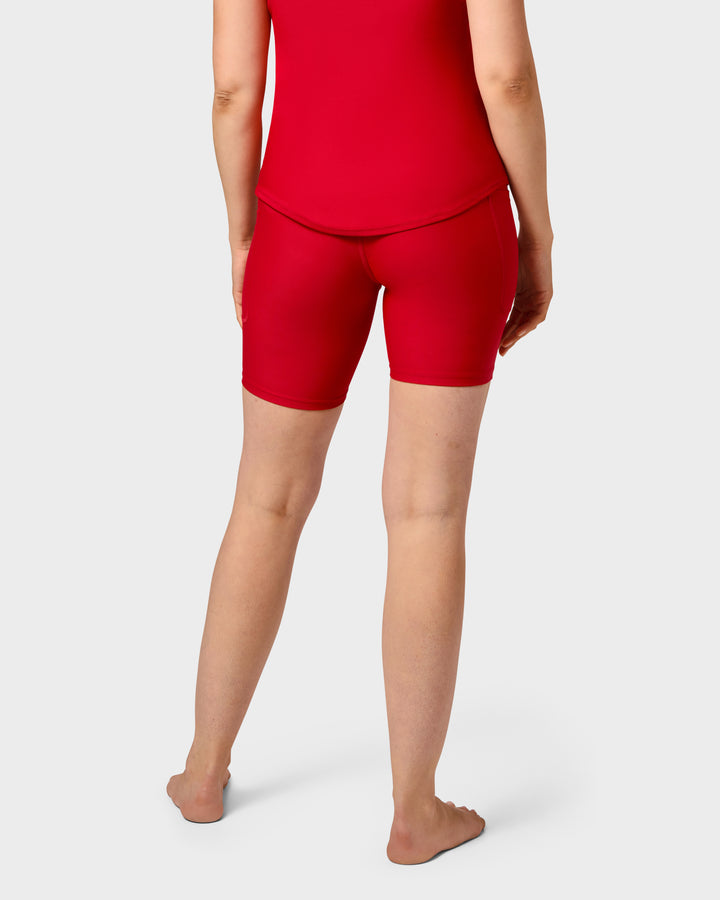 Signature Maroon Shorts