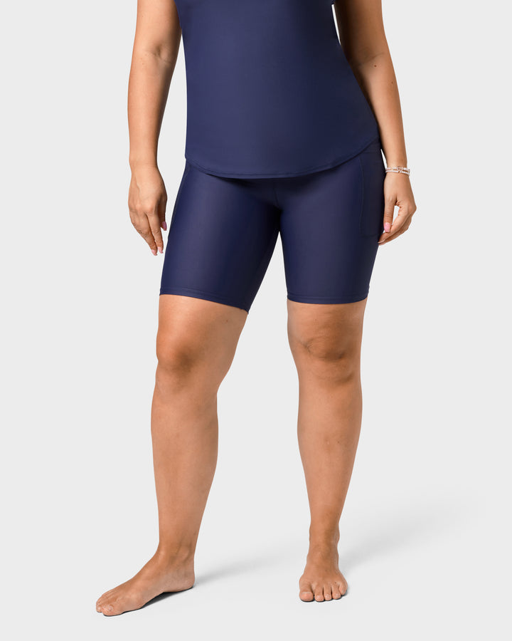 Signature Navy Shorts