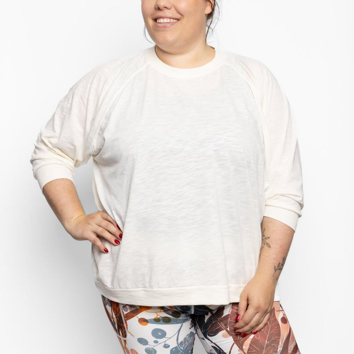 Marley Relaxed Off-White Shirt