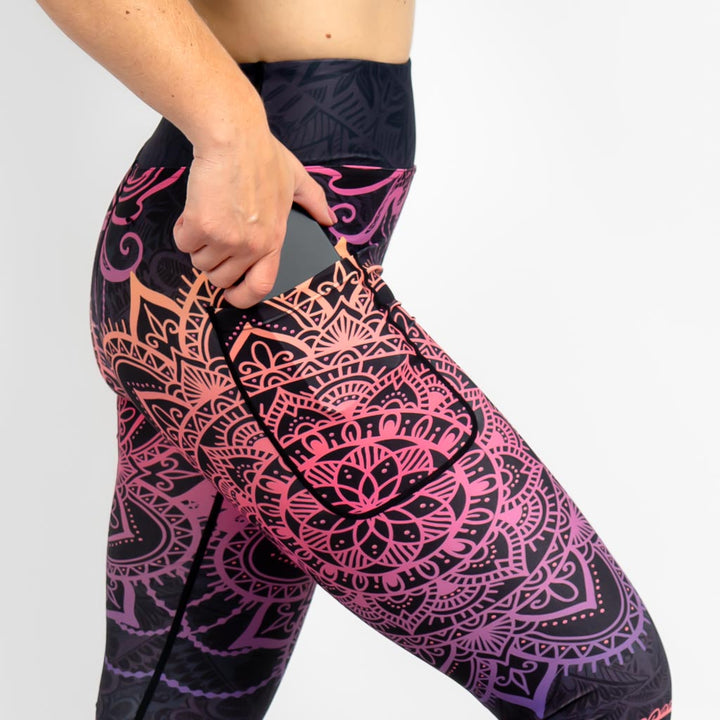 Signature Peach Mandala Capri