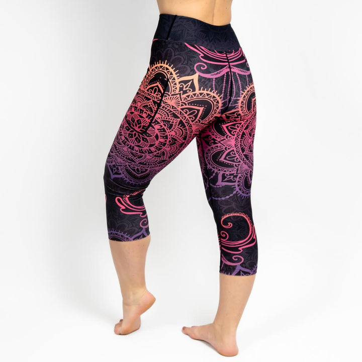 Signature Peach Mandala Capri