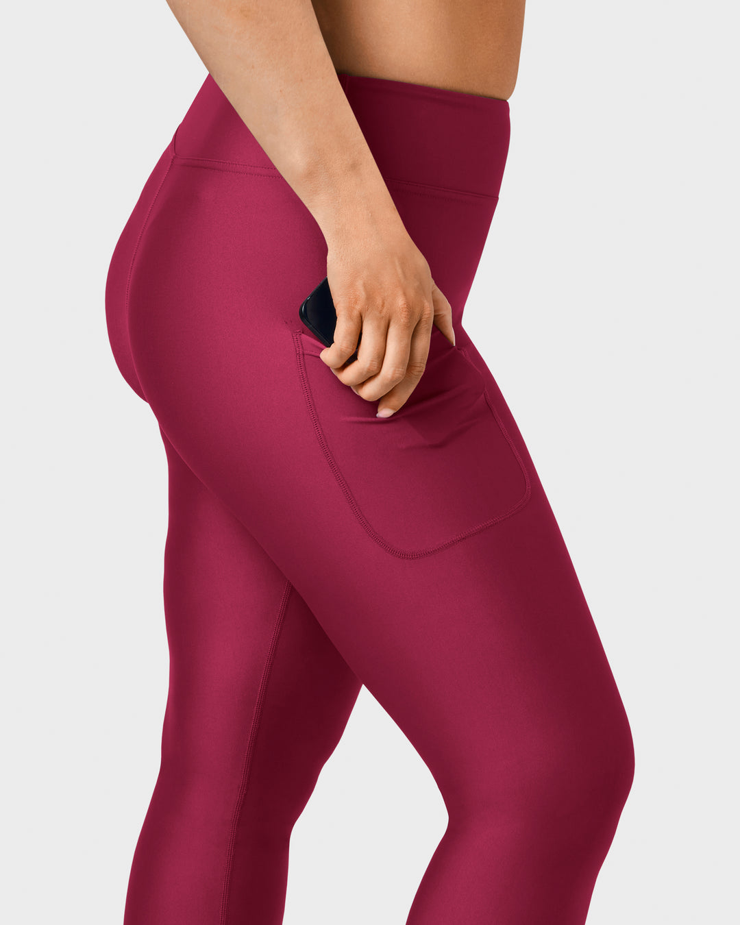 Signature Plum Leggings