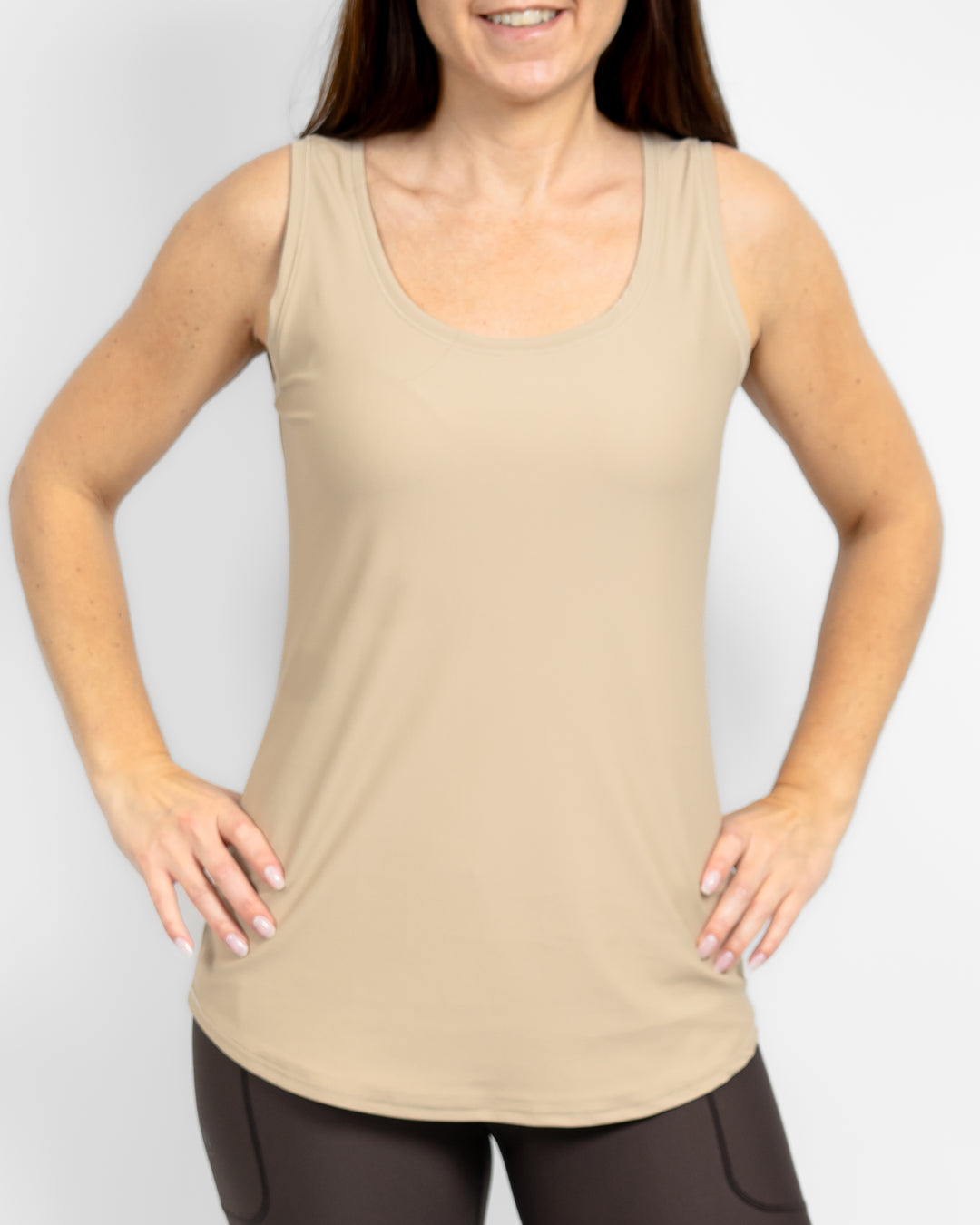 Vigga Fitted Beige Top