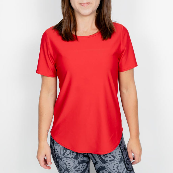 🎁‍‍ Vigga Fitted Maroon T-Shirt (Gratis gave)