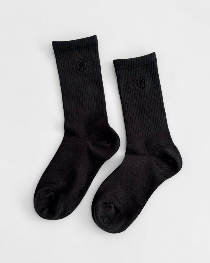 🎁‍ 3-Pakk Zoe Deep Grey Socks (Gratis gave)