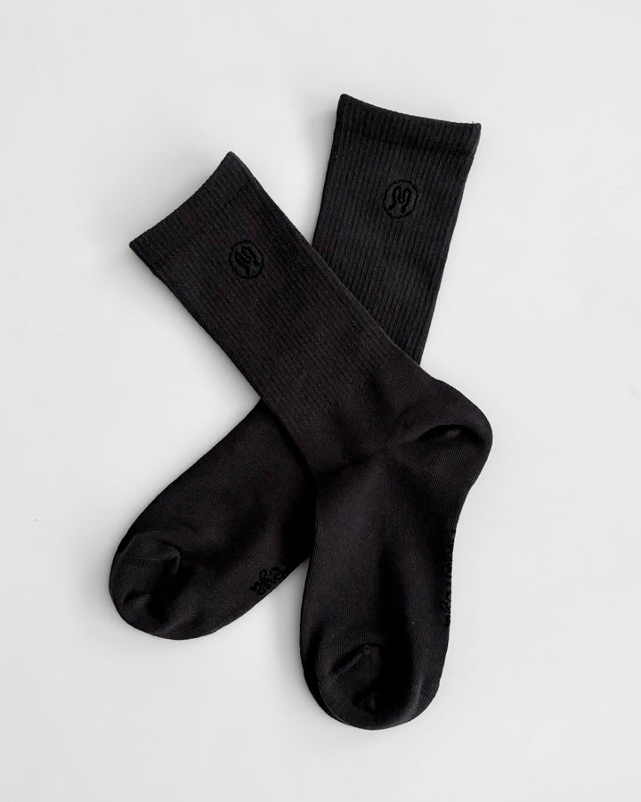3-Pakk Zoe Deep Grey Socks