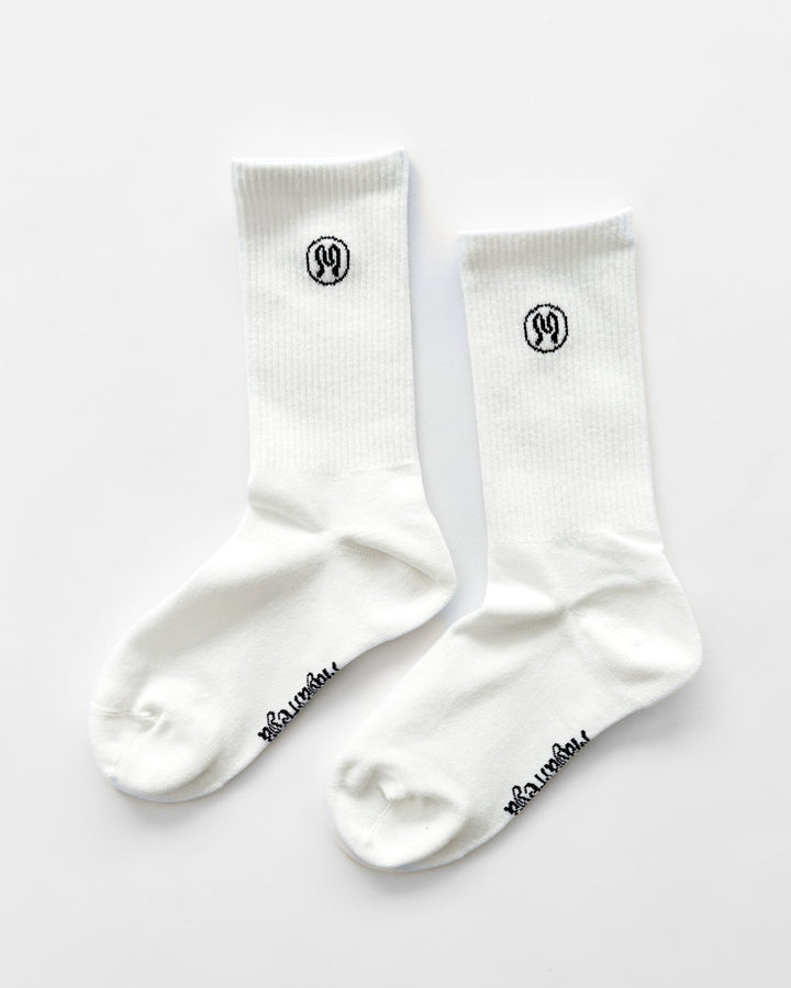 🎁‍ 3-Pakk - Zoe White Socks (Gratis gave)